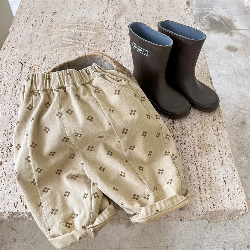 Cotton Girl's Harem Pants F