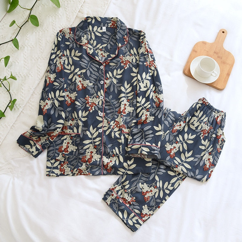 Long-Sleeved Sleepwear