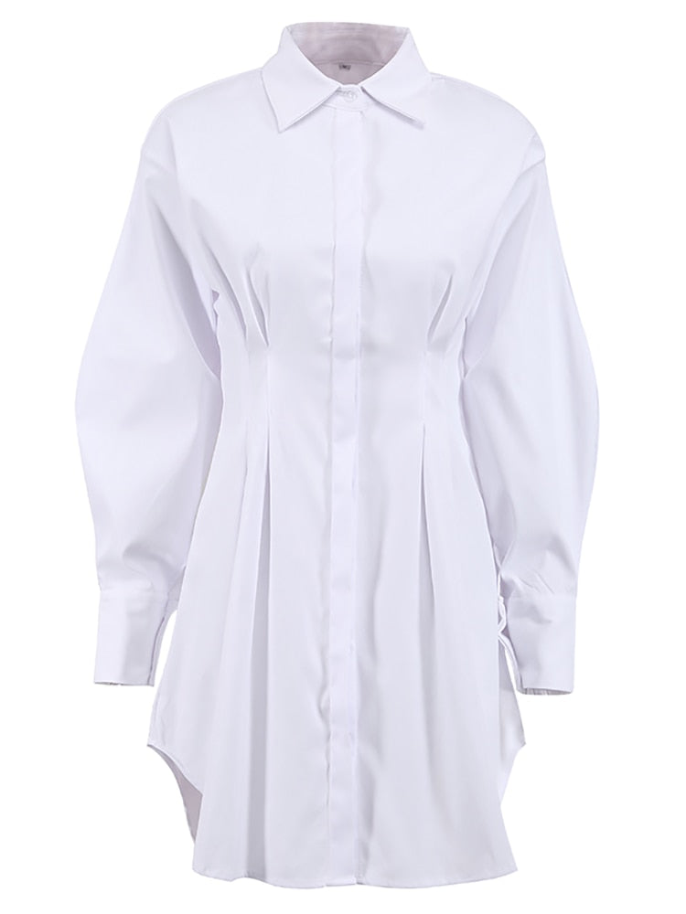 Oversize Shirt Dress Women