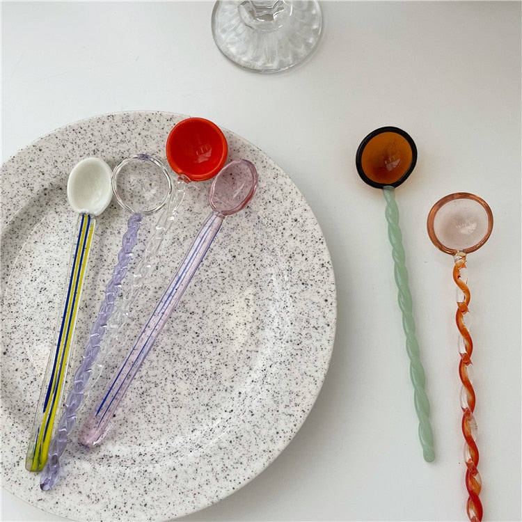 Crystal Dessert Spoon