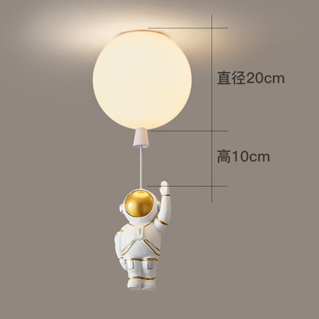Nordic Astronaut Ballon LED Pendant Light