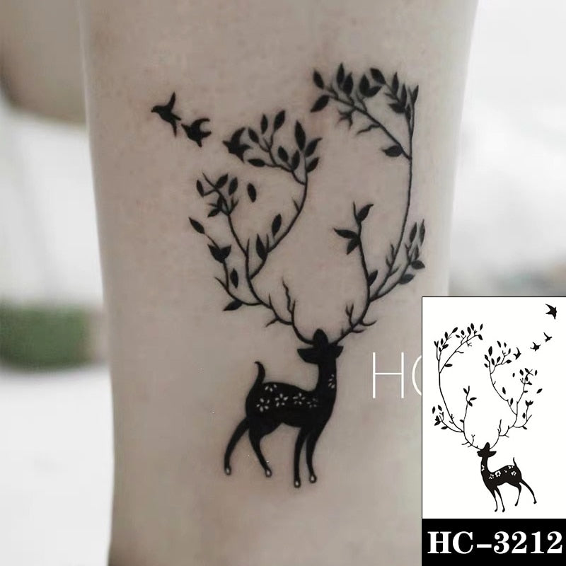 Waterproof SticketTattoo Red Heart