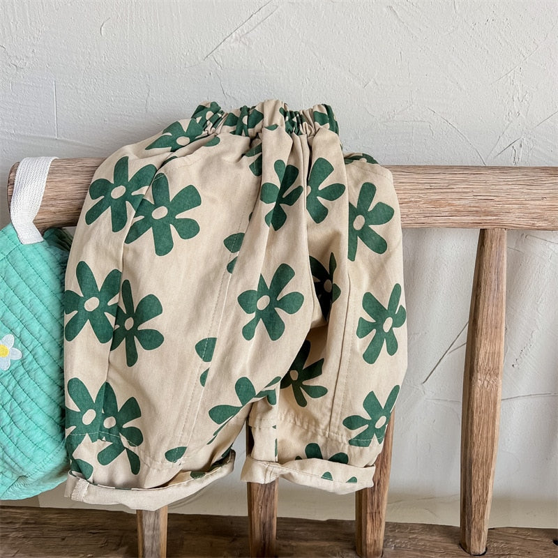 Cotton Harem Pants