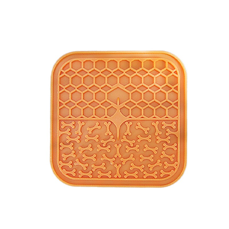 Square Pattern Silicone Feeding Pad