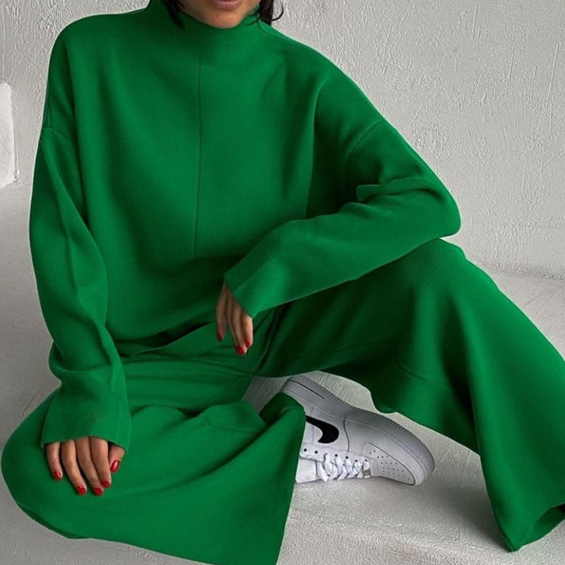 Knitted Two Piece Set