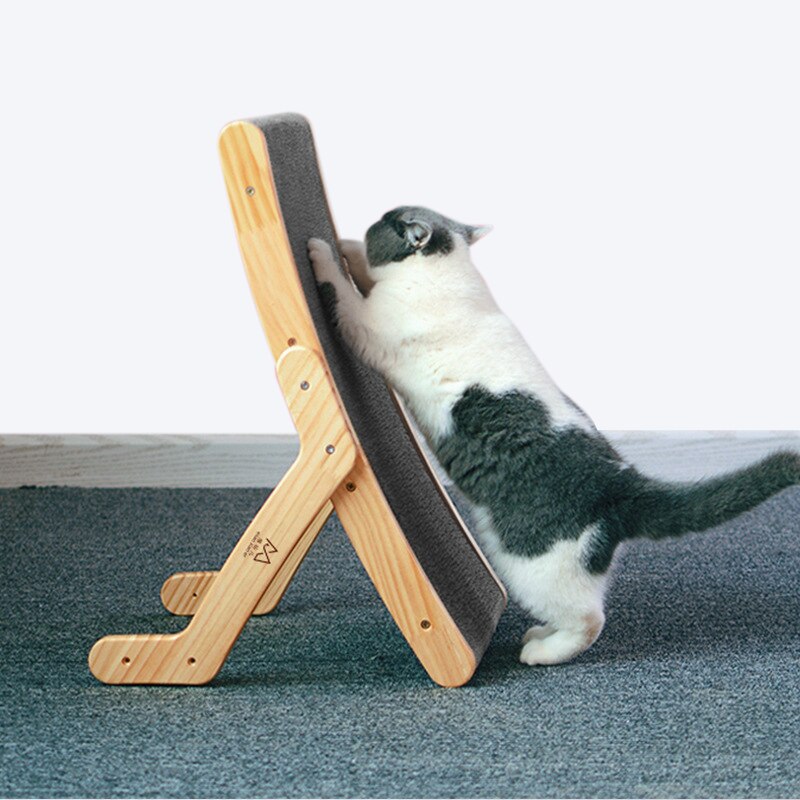 Wooden Cat Scratcher Board