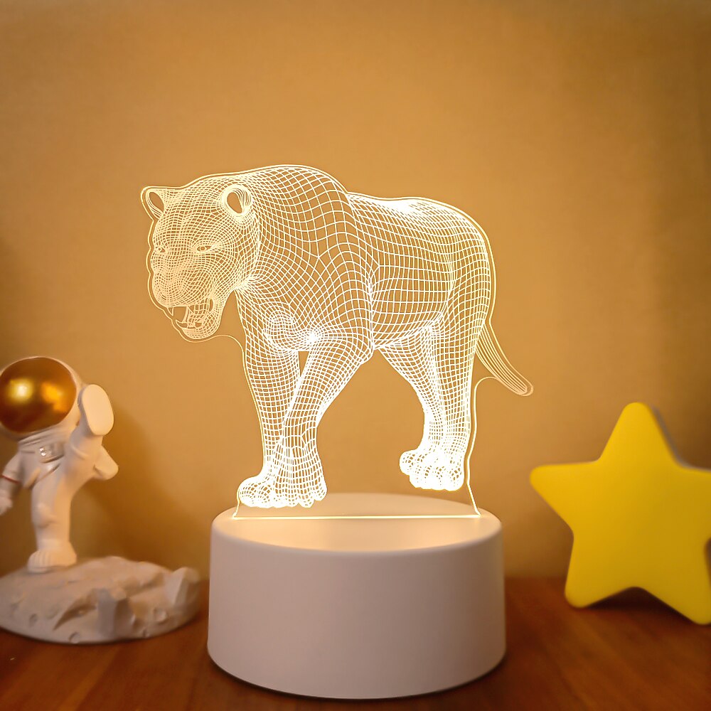 3D Acrylic USB Led Night Lamp