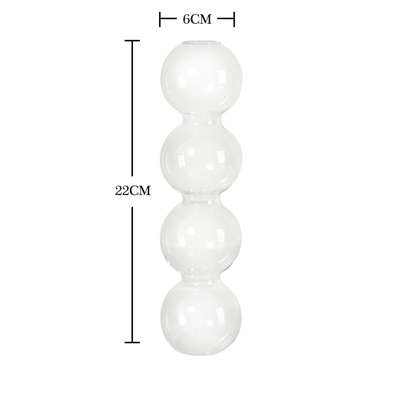 Nordic Spherical Hydroponic Glass Vase