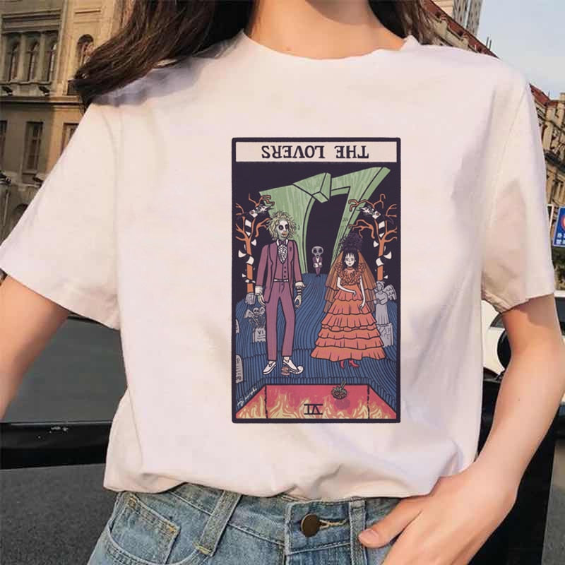 Tarot Card Funny Cartoon T-Shirt