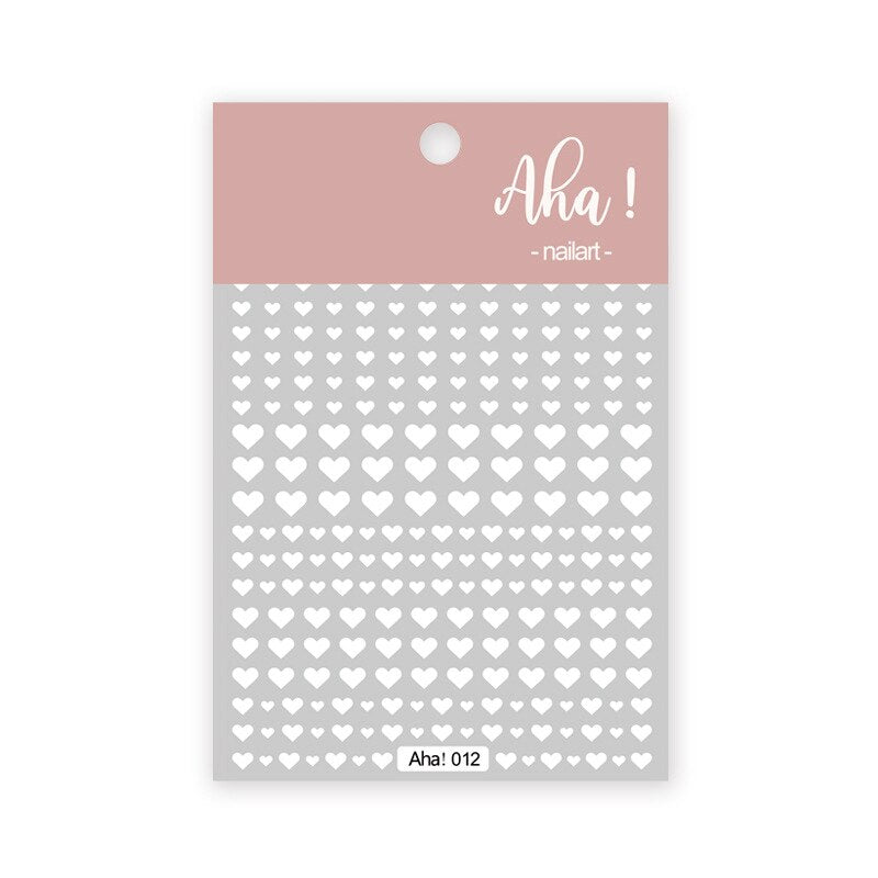 1 sheet Smile Nail Art 3D Stickers