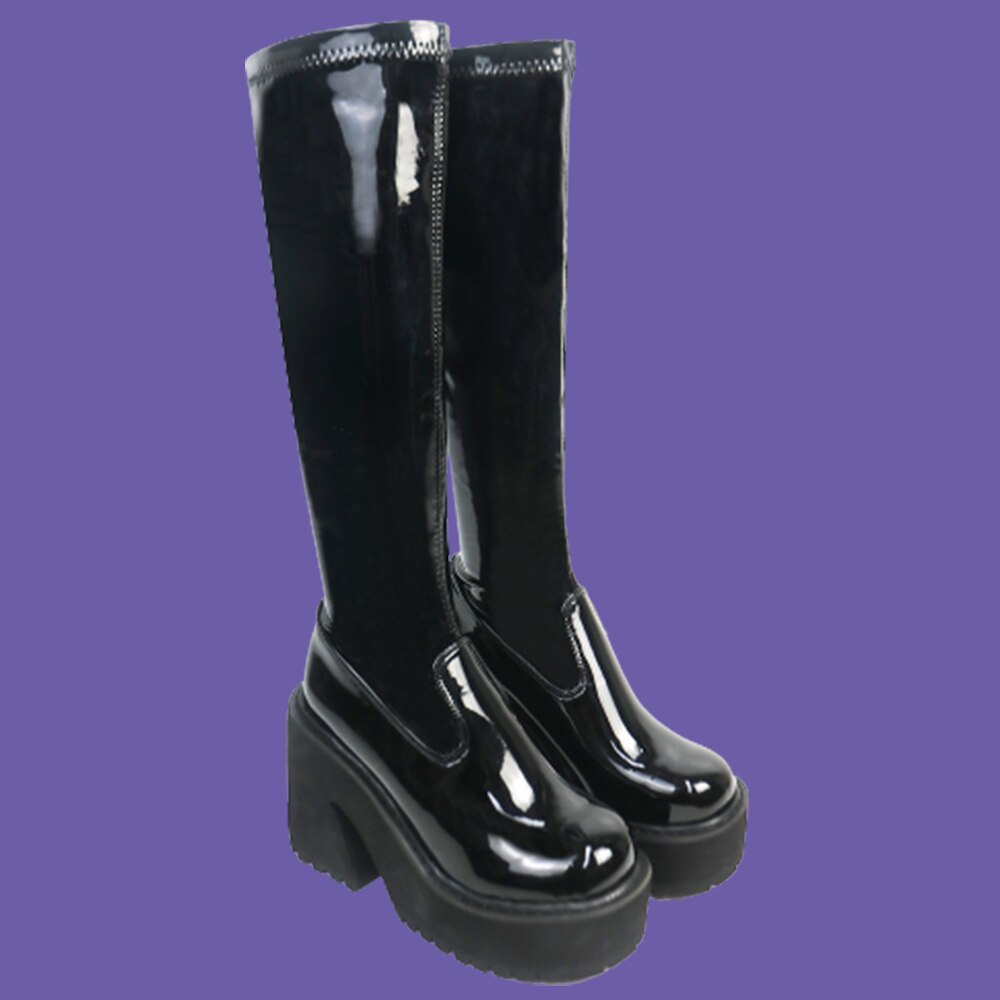 Platform Ankle Boots