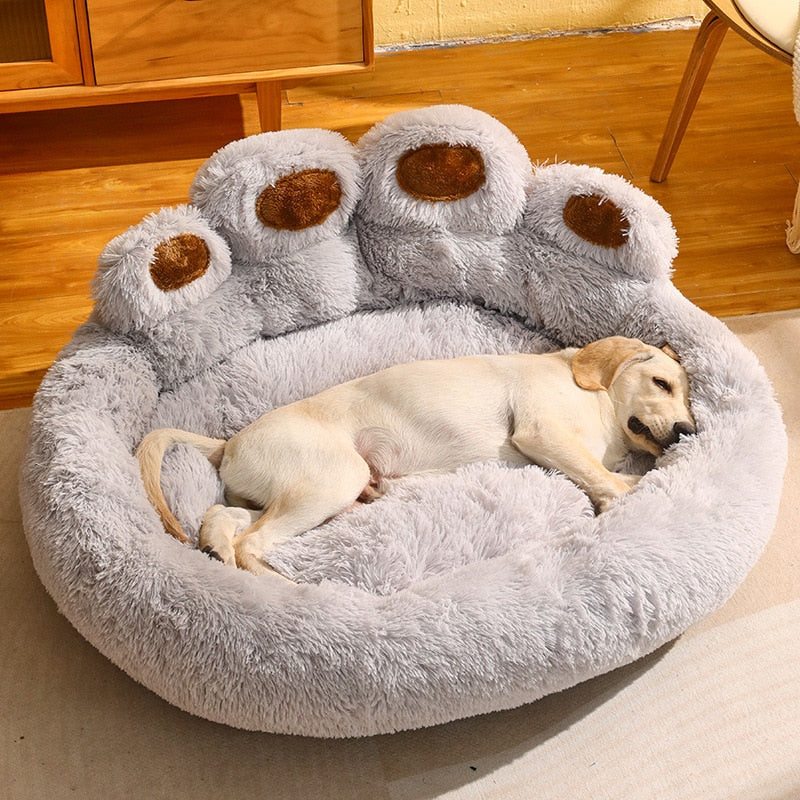 Bear Paw Shape Pet Bed