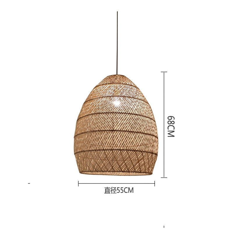 Handmade Rattan Hanging Lamp