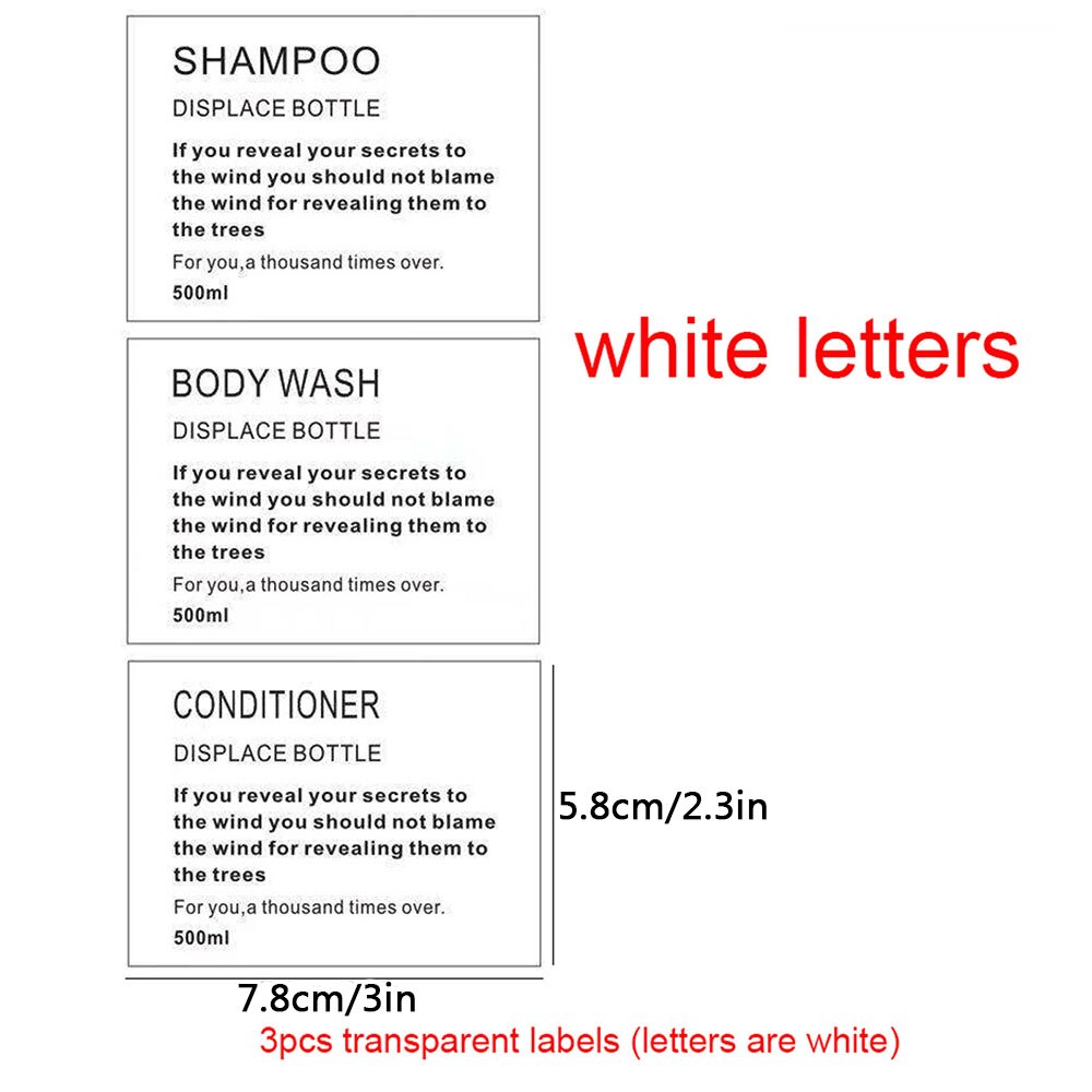 300/500ml Bathroom Soap Dispensers