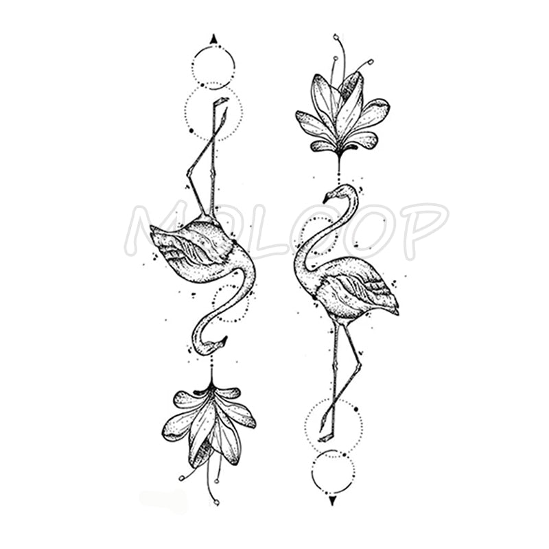 Flower Tattoo Sticker