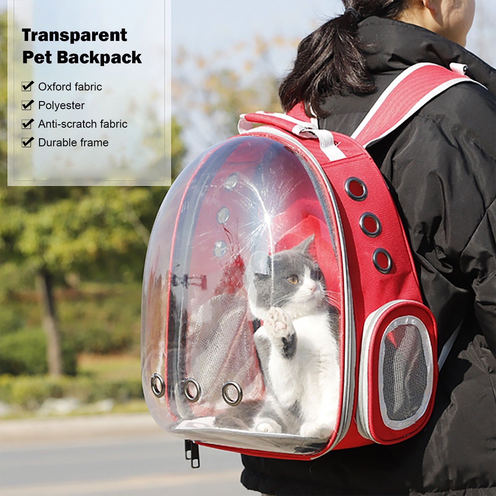 Breathable Outdoor Pet Carrier Bag
