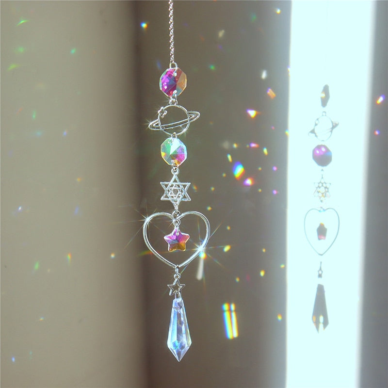 Suncatcher Hanging Crystal Prism