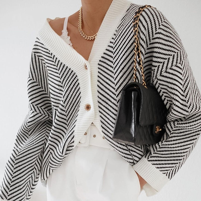 Oversized Loose Soft Knitted Cardigan