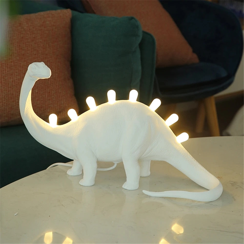 Dinosaur Lamps Resin Led