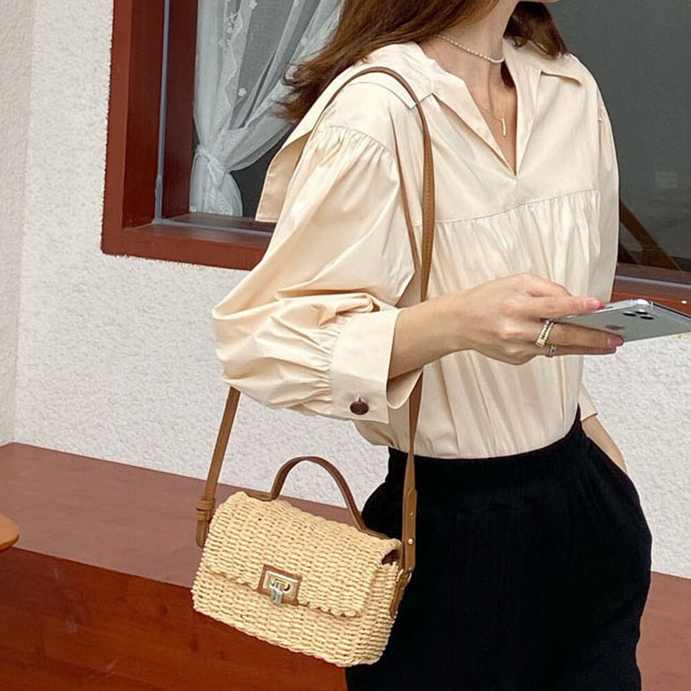 Mini Straw Bag