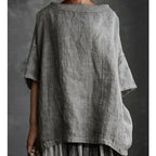 Cotton Linen T Shirt