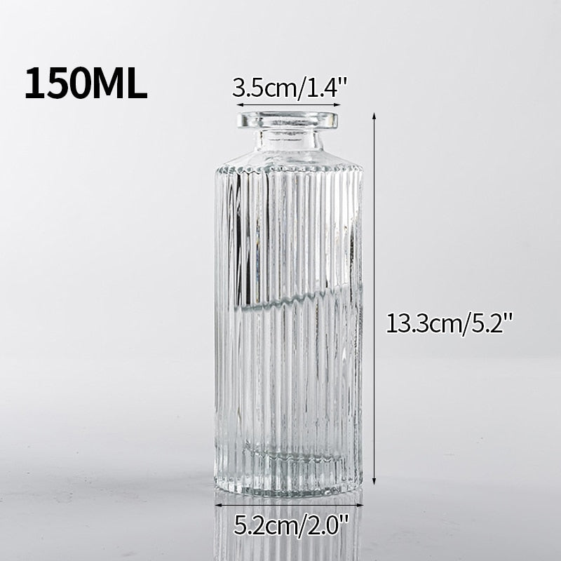 Transparent Glass Vase