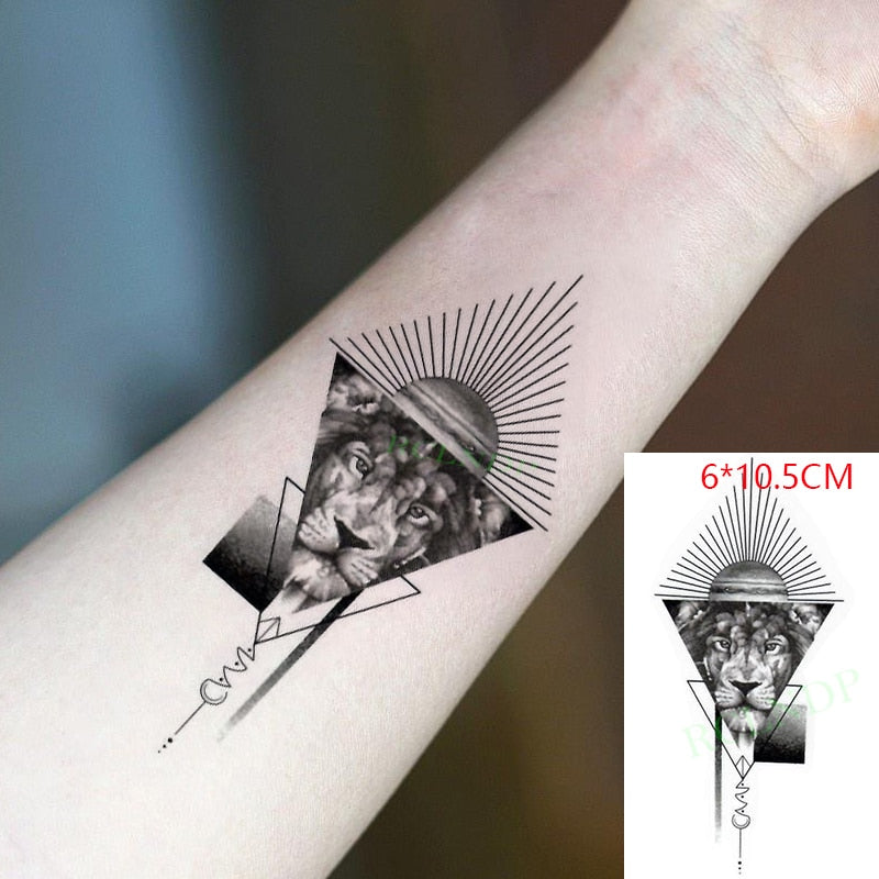 Smile Face Tattoo Sticker