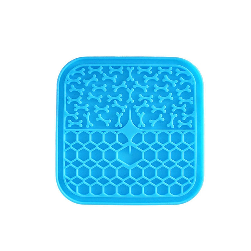 Square Pattern Silicone Feeding Pad