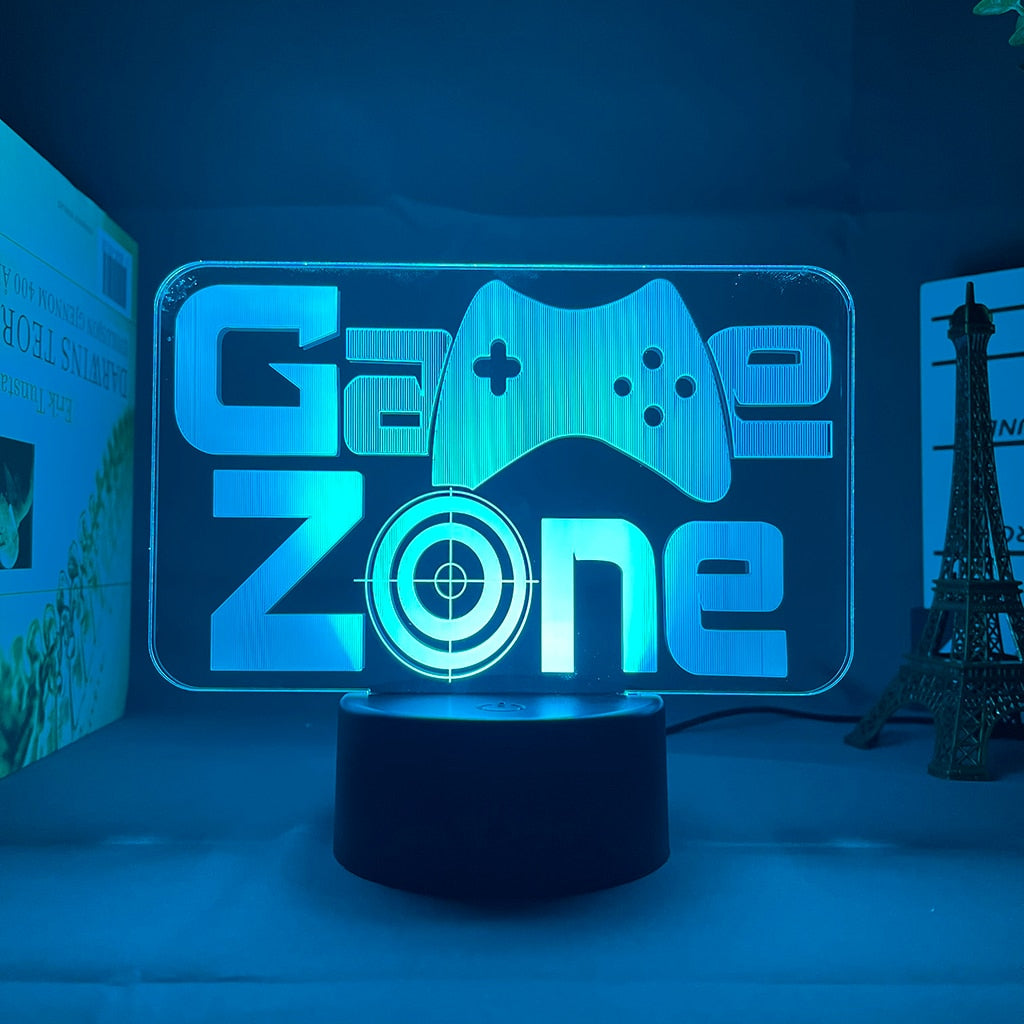 3D Gaming Night Light