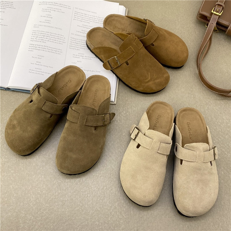 Suede Sandals