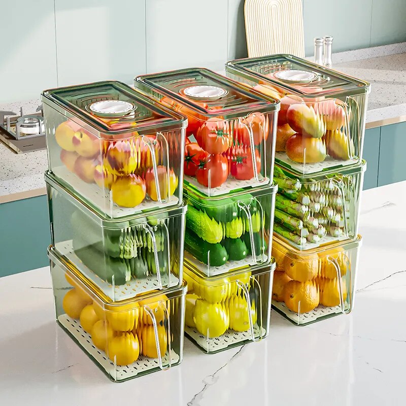 Refrigerator Storage Box Food