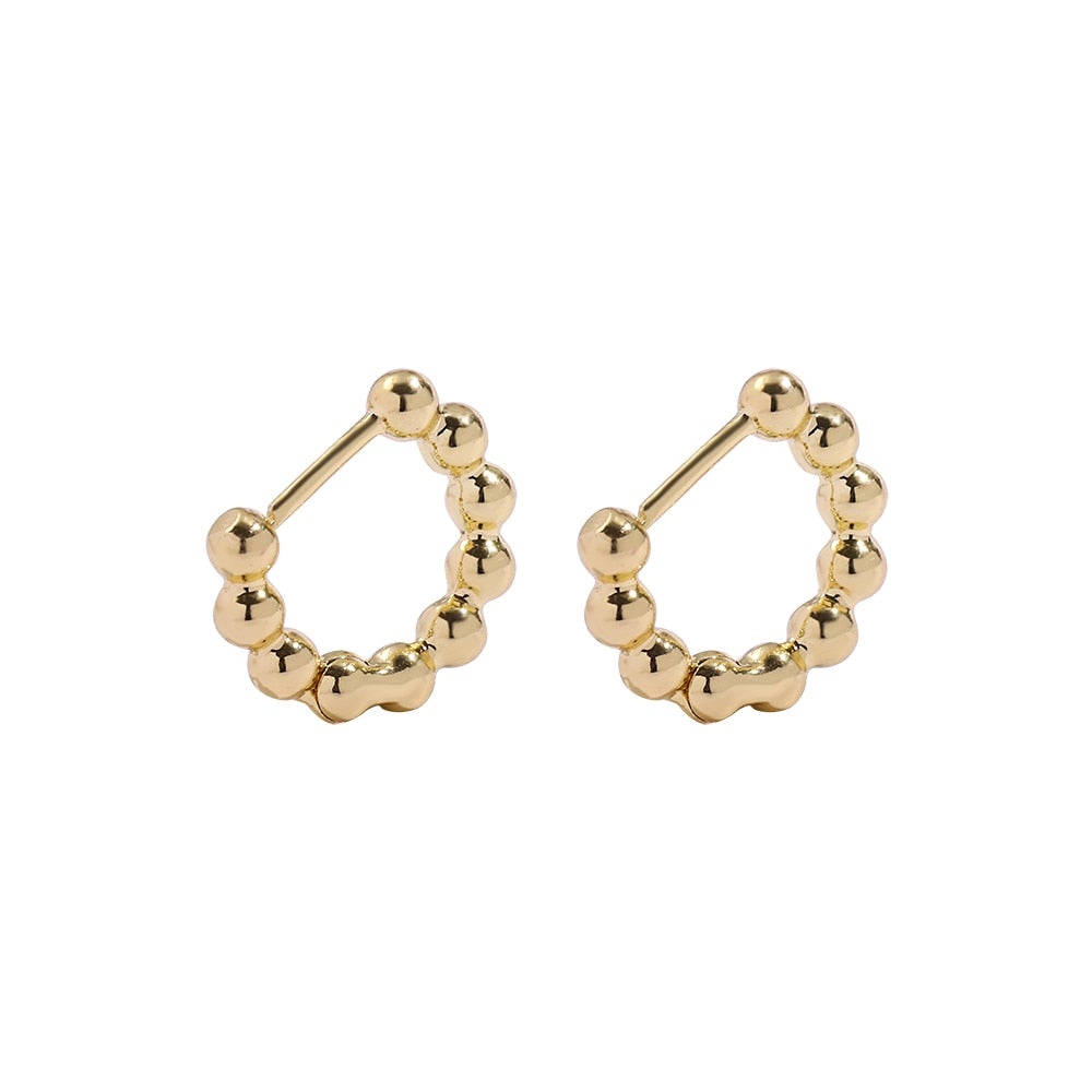 Gold Hoop Earrings