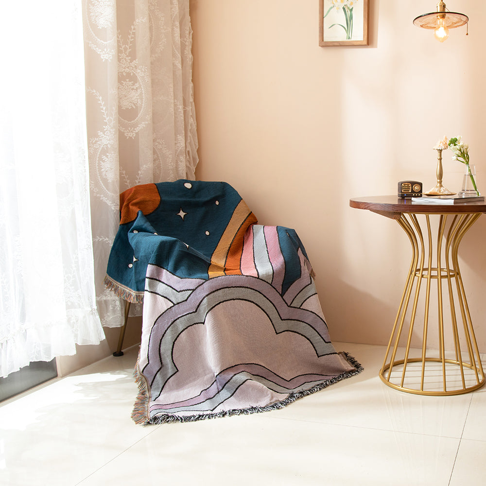 Rainbow Throw Blankets