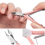 Rose Gold/Pink Nail Cuticle Nipper Clipper