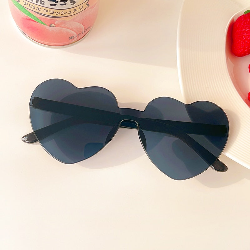 Love Heart Multicolor Party Sunglasses