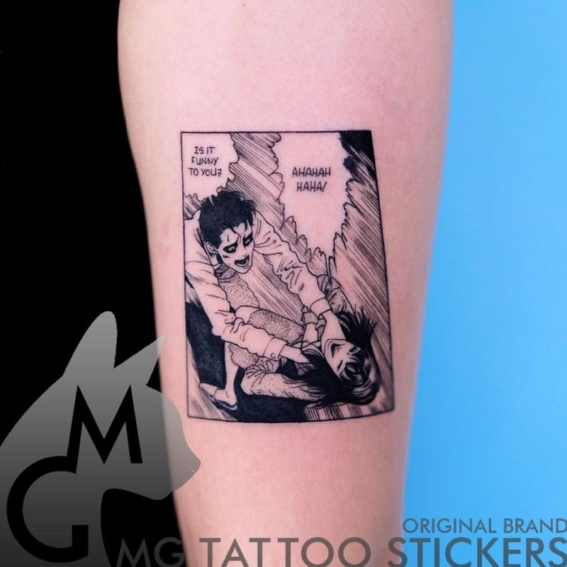 Vincent Van Gogh Waterproof Tattoo Sticker