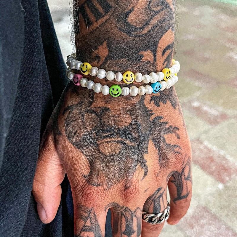 Smile Face Charm Bracelet