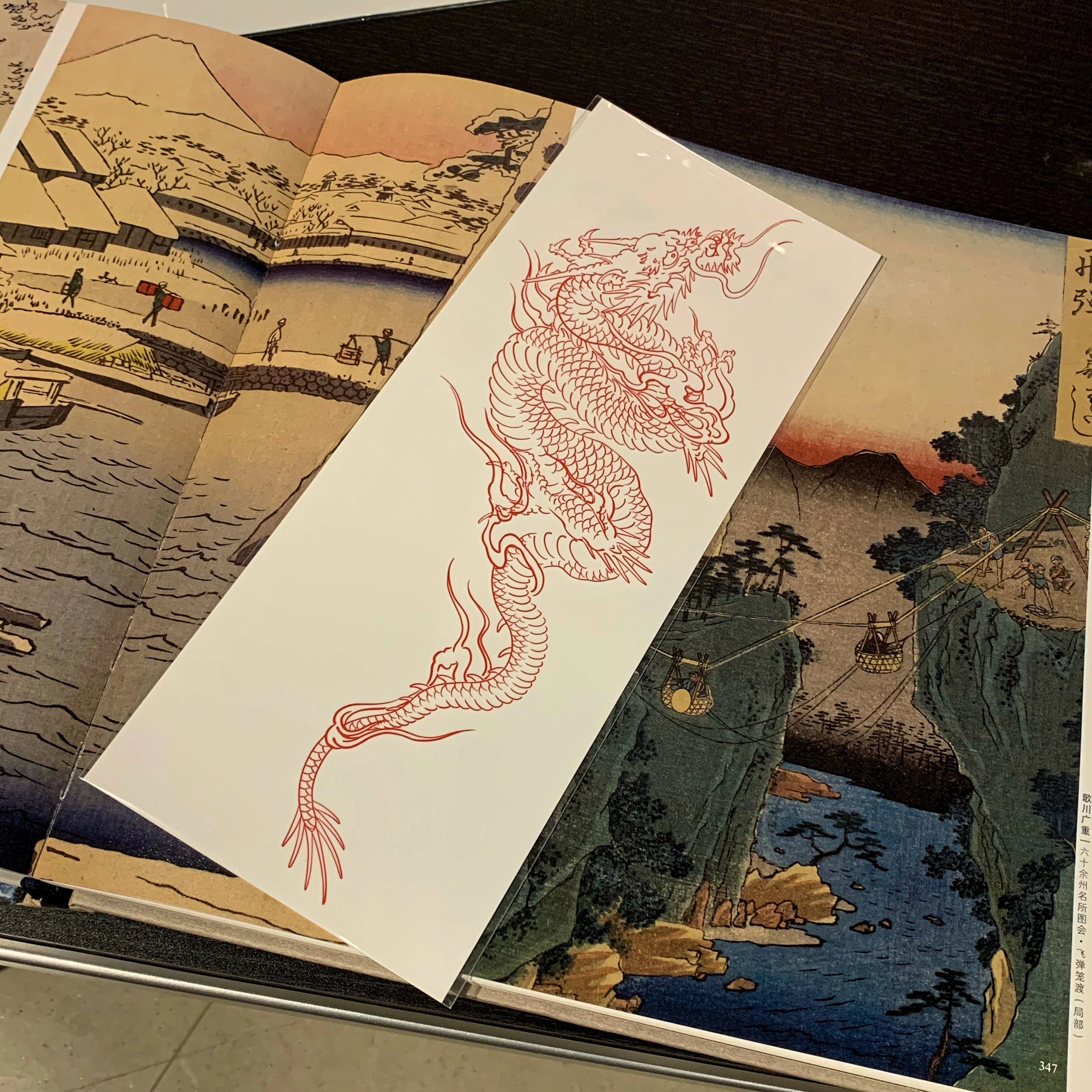 Japanese Dragon Tattoo Sticker