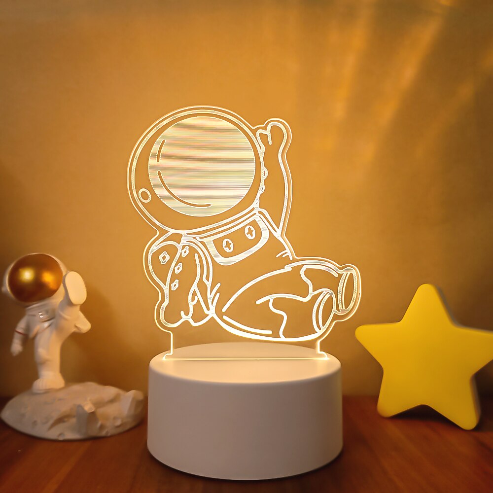 Astronaut LED Night Lamp