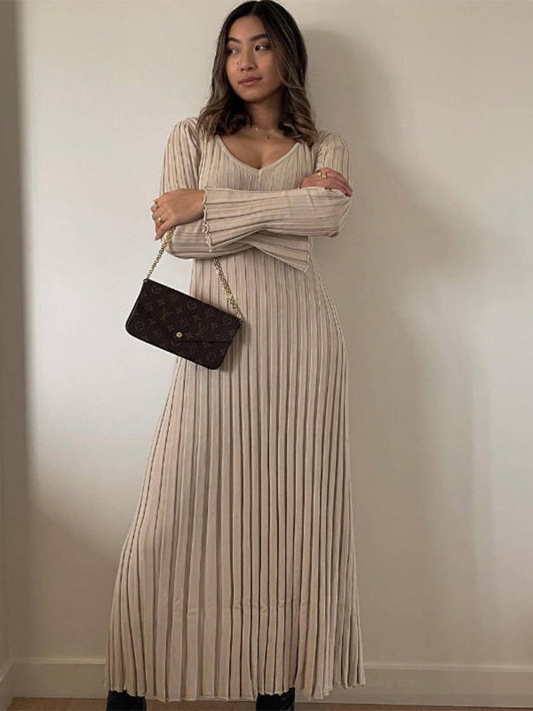 Knitted Maxi Dress