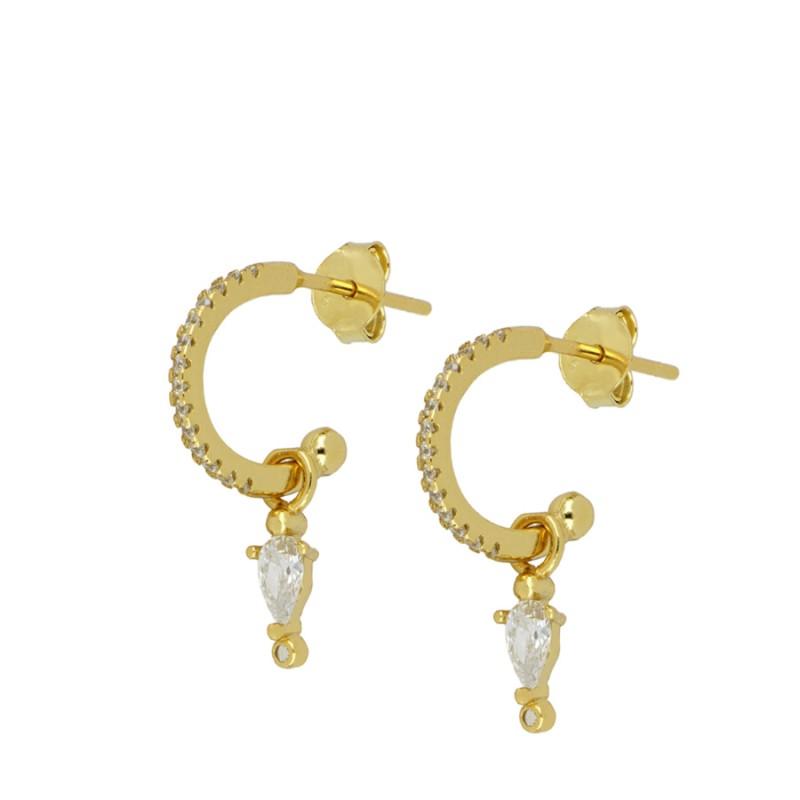 Gold Earrings Set