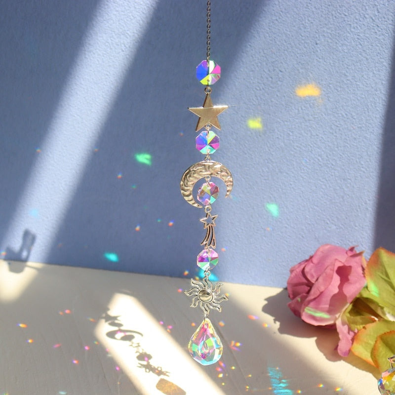 Suncatcher Hanging Crystal Prism