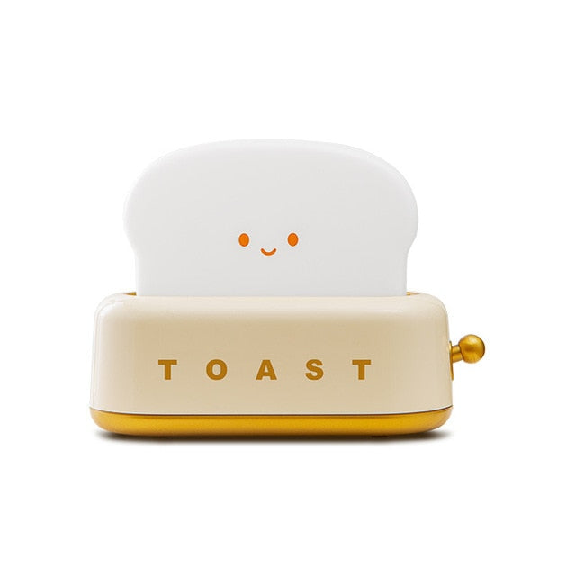 Cute Toast Night Light  Lamp