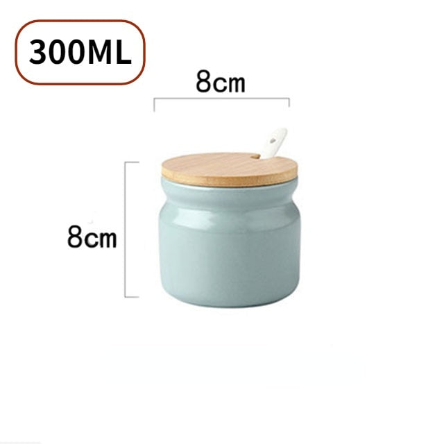 Ceramic Seasoning Box Pot Set