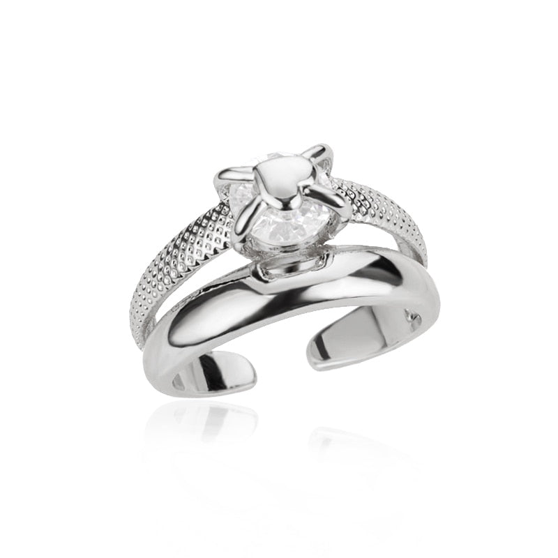 Gold Ring Star Women