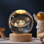 Glowing Planetary Galaxy Crystal Ball Lights