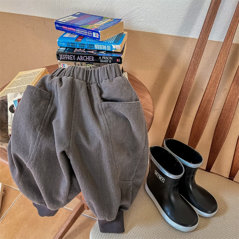 Cotton Harem Pants