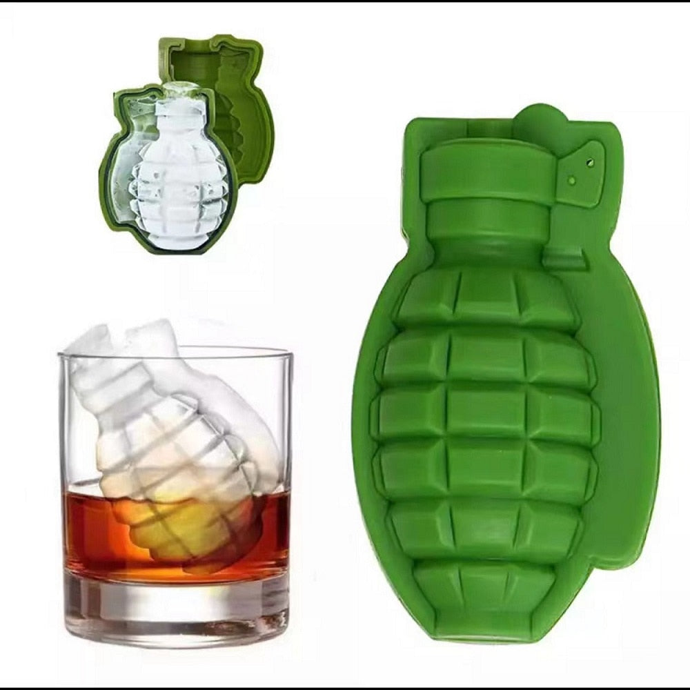 Silicone Grenade Ice Mold