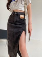 Maxi Jeans Skirt