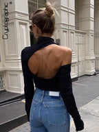 Backless Cut-Out Tops